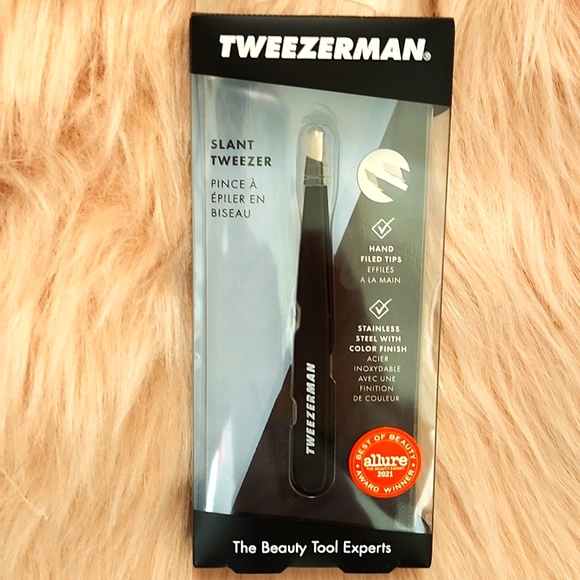 Brand New TWEEZERMAN SLANT TWEEZERS - Picture 1 of 3